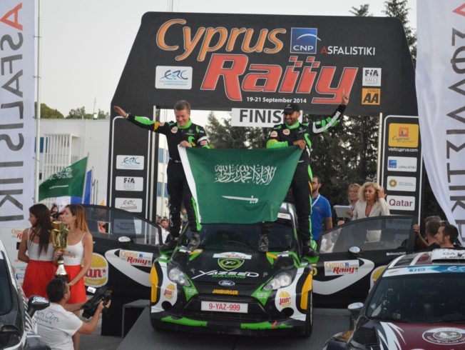 Cyprus Rally 2014 i Nicosia norra Cypern