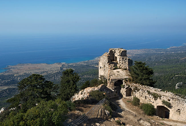 Castle in Esentepe mountains