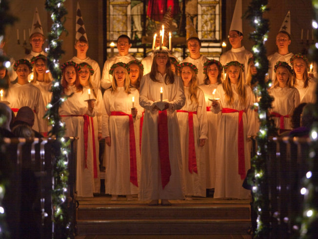 Lucia celebration December 13