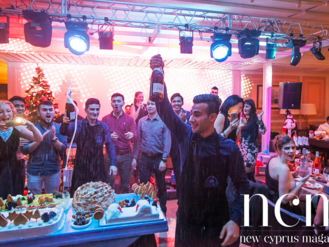 New Year's celebration at Café de Liman