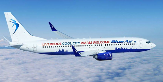 Blue Air announces Larnaca-Liverpool flights