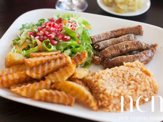 Restaurant inside the walls of Famagusta