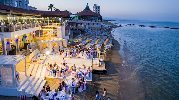 Weddings at Salamis Hotel with a beautiful venue